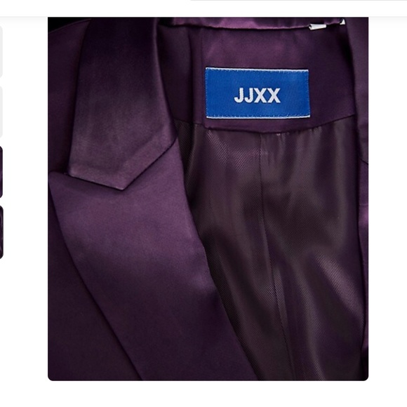 Elegant Purple Women's Blazer - Picture 4 of 5